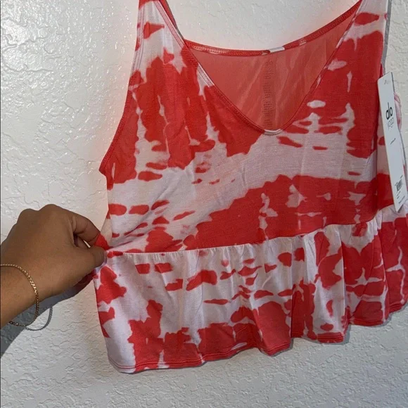 Alo yoga tye dye flutter tank - Picture 4 of 8